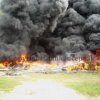 Fire at Horana Tyre Factory