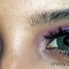 Eye makeup for green eyes/ Purple eye makeup