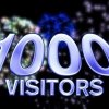 visitors ලා 1000 ක් ඇවිල්ලා****1000 visitors