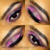 EOTD: Pink cut crease makeup/ New years eve look