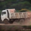 Speeding Truck. This one was traveling on the old japan...