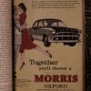 Vintage car Ad: Morris Oxford