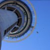 Lady jumping off Sky Tower
Photograph by Kesara...