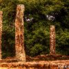 Ancient Stone Pillars at Arankele by Kesara.