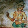 Damaged Painting at Sigiriya
Photograph by Kesara.