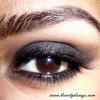 Glamorous black smokey eye Tutorial