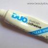 Review of the DUO eyelash adhesive in clear