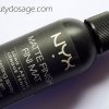 Review of The NYX Matte Finish setting spray