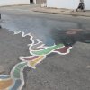 Obliteration of Road Painting Commemorating Neelan Tiruchelvam on Kynsey Road (with photos)