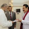 Sambanthan and Vigneswaren reach out to President Rajapakse