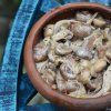 Mushroom in cream sauce