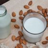 Homemade almond milk