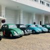 Volkswagen Beetles Parade; commenced at Mount Lavinia Hotel celebrating their 70th Anniversary