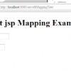 JSP Request Handle by servlet