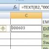 Text Formating for Fixed Length in Excel