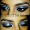 EOTD: Dreamy Blue smokey Eye Makeup