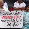 Protest against harassment of Campaigners and media personals