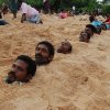 Koodankulam Protestors Create Mass Graves