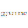 Gravity in emoji. Recreated this using Twitter’s newest...