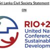 Sri Lanka Civil Society Statement ON Rio +20