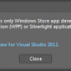 Blend for Visual Studio 2012 - Not working ???