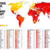 The most and least corrupt countries in the world (with Map and ratings)