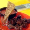 Euro 2012 Football Food – Steak bites with Bloody Mary sauce