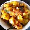 Spicy Sri Lankan Devilled Potatoes (Ala Tel Dala)