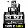 The Finale of ABYT Season II – October 6 – BE GREEN!