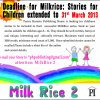 MilkRice 2 Children’s stories submission deadline extended . . .