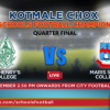 Live Updates: St.Henry’s v Maris Stella| Kotmale Chox U19 – QF3