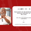 LIRNEasia Chair commended in the Parliament of Sri Lanka