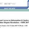 Address at Online Dispute Resolution Forum 2017
