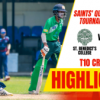 Highlights – St. Benedict’s College v St. Anthony’s College – T10 Cricket | Saints Quadrangular 2022