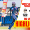 Highlights – St. Peter’s College v St. Anthony’s College  – T10 Cricket | Saints Quadrangular 2022