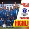 HIGHLIGHTS – St. Joseph’s v St. Peter’s College –  FINAL – T10 Cricket | Saints Quadrangular 2022