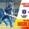 Highlights – St. Joseph’s College v St. Anthony’s College – T10 Cricket | Saints Quadrangular 2022