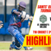 Highlights – St. Benedict’s v St. Anthony’s College – 3rd Place Match | Saints Quadrangular 2022