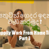 [379] ගෙදර ඉඳන් "සතුටින්" වැඩ කරමු 3 - Let's HAPPILY Work from Home -Part 3 -හෘද සංවාද 10 - Heart Talks 10