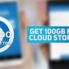 ගිගා බයිට් 100ක ක්ලවුඩ් ස්ටෝරේජ් එකක් නොමිලේ - 100 GB Free Cloud Storage
