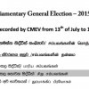 Summary of incidents recorded by CMEV from 13th of July to 18th