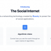 A Social Experience Anchored by Your Domain