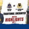HIGHLIGHTS – Thurstan College vs DS Senanayake College | Traditional Cricket Encounter 2023 – Day 1