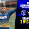 WATCH – Niman Umesh 3 wickets vs St. Joseph’s College – 48th One Day Encounter