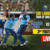 LIVE – Sri Lanka U19 tour of England 2022 – 3rd Youth One Day